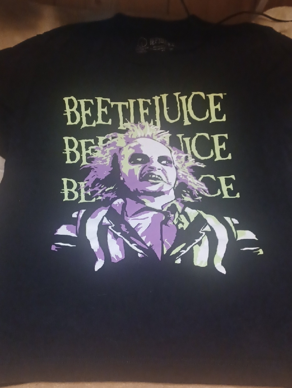 Beetlejuice Graphic Short Sleeve Tee - Black
